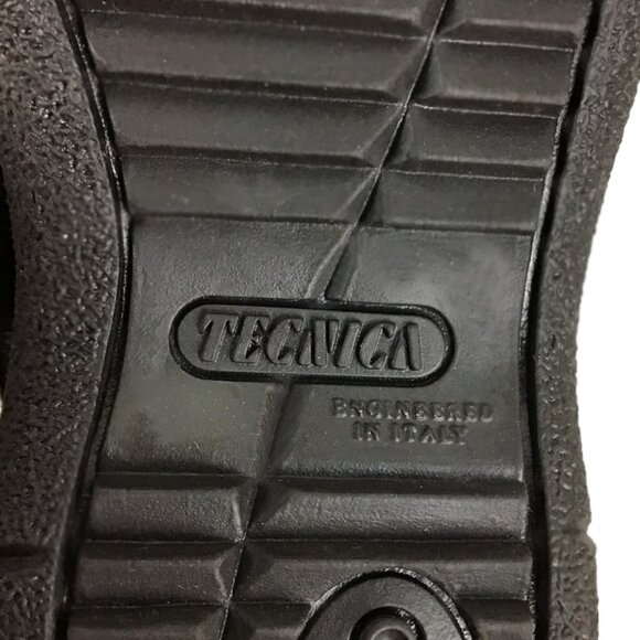 Tecnica Brown Pony Hair Fur Front Zip Closure Shearling Lined Ankle Boots NWOT - Picture 11 of 14